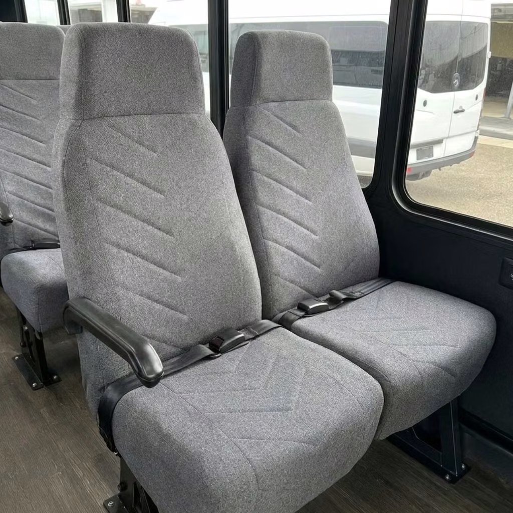 dover 18 passenger minibus high back seats