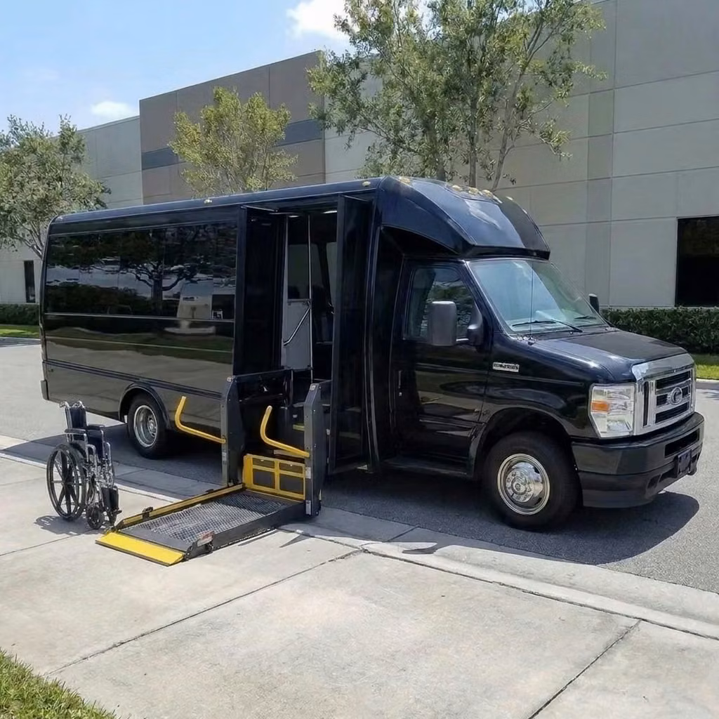 dover 18 passenger minibus wheelchair lift