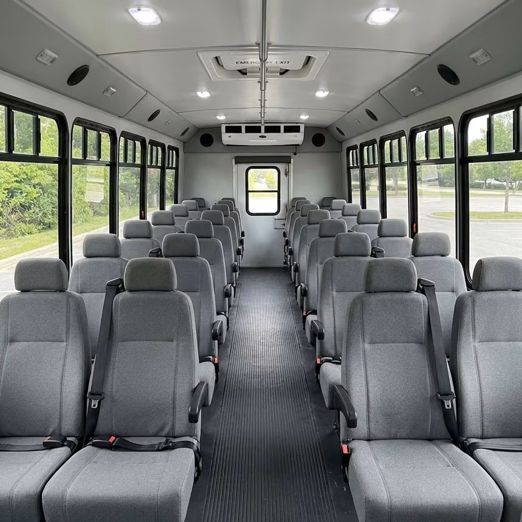 dover 30 passenger minibus seating