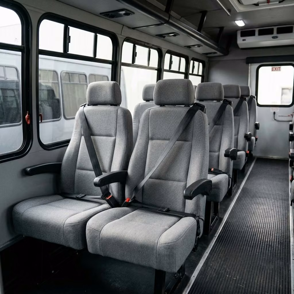 dover 35 passenger minibus reclining seats