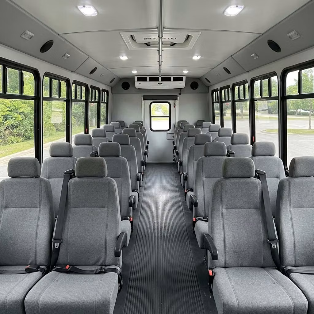 dover 35 passenger minibus seating