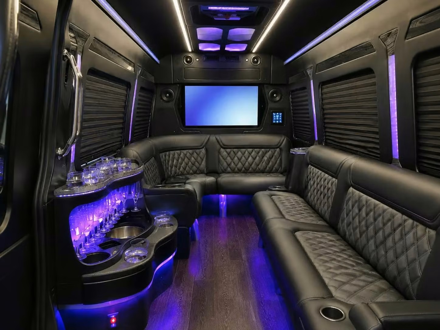 dover party bus smart tvs