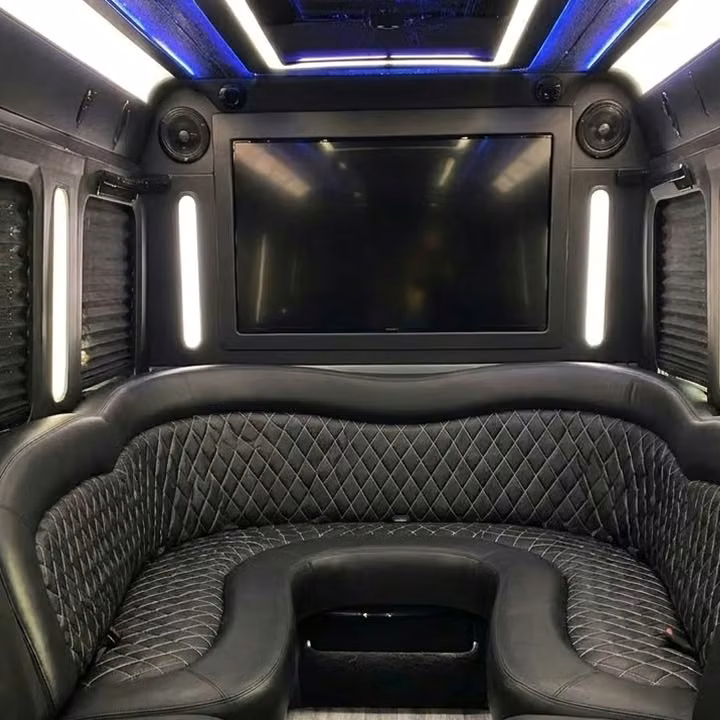 dover party bus sound system