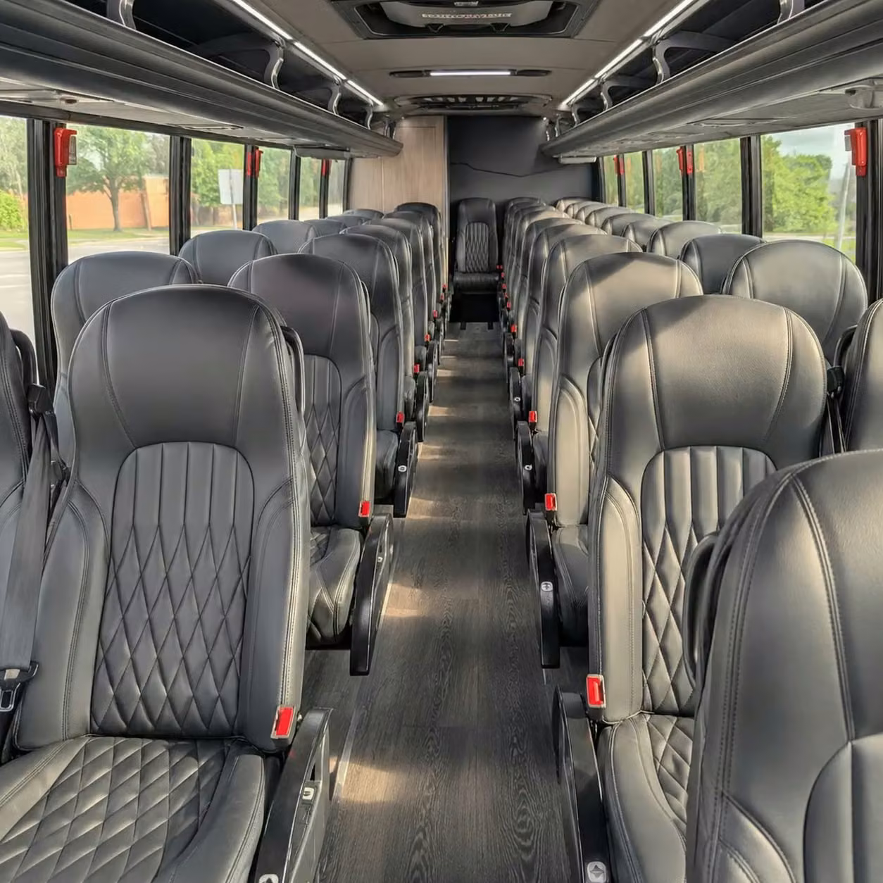 30 passenger minibus interior